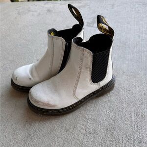 White Dr martens toddler